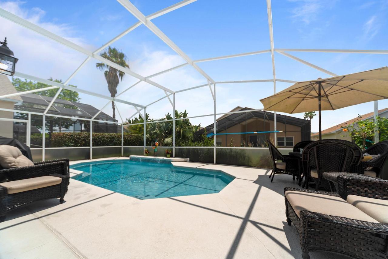 Private Oasis In Kissimmee - Pool, Bbq, Free Parking Apartman Orlando Kültér fotó
